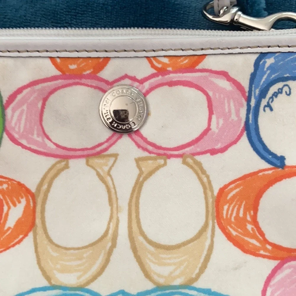 Summer Coach Wristlet.